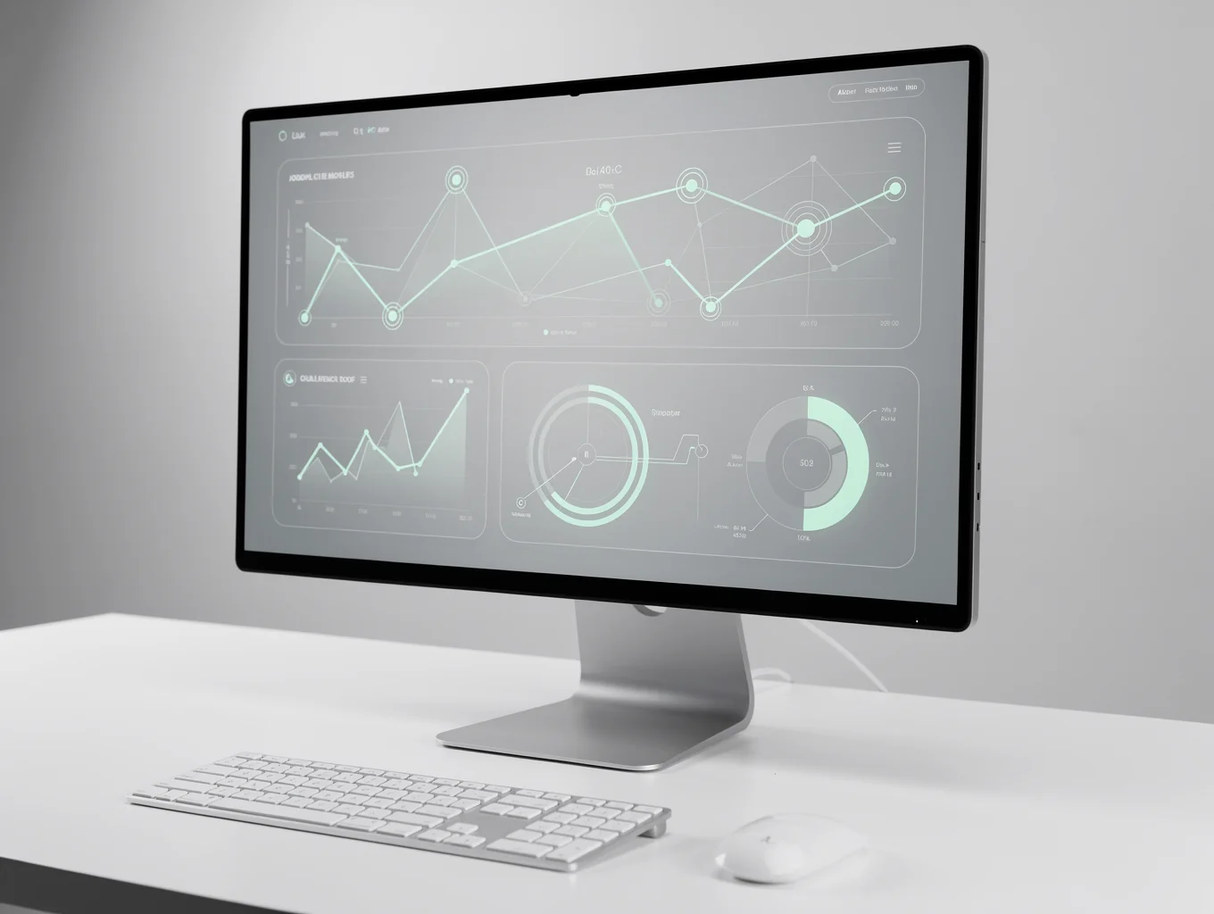 Database synchronization dashboard showing customer history and service records